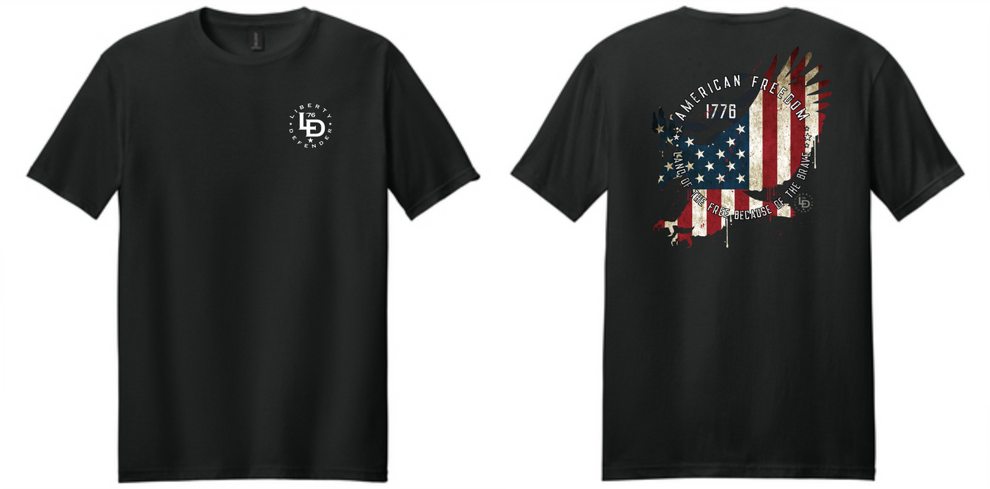 Liberty Defender – Eagle American Freedom T-Shirt