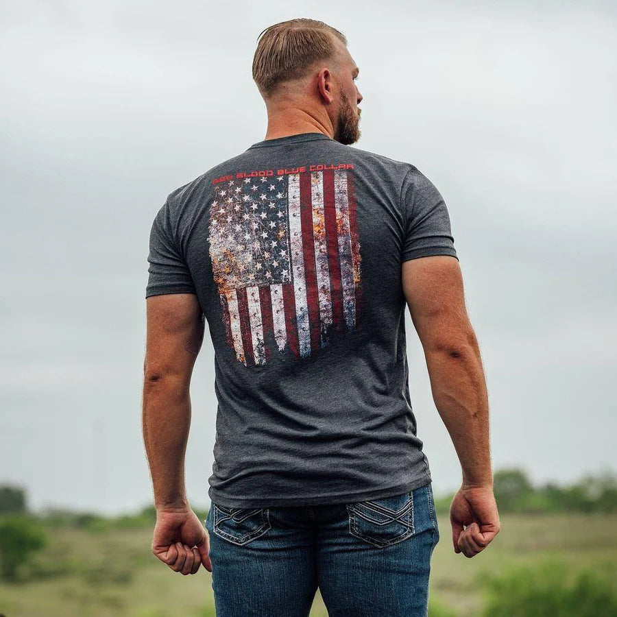 Grunt Style - Red Blood Blue Collar™ T-Shirt