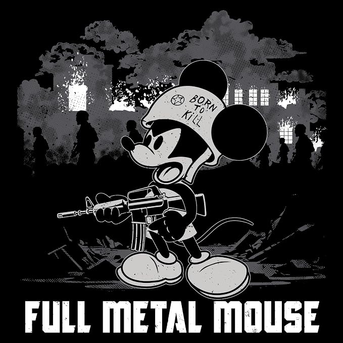 Grunt Style Full Metal Mouse Men's T-Shirt