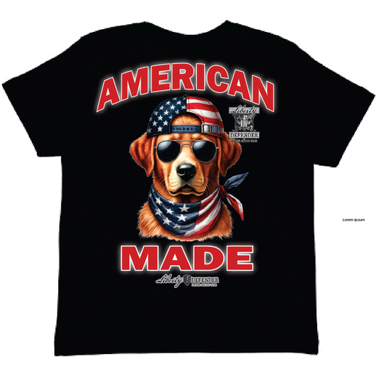 American Dog Flag Shirt | Boys