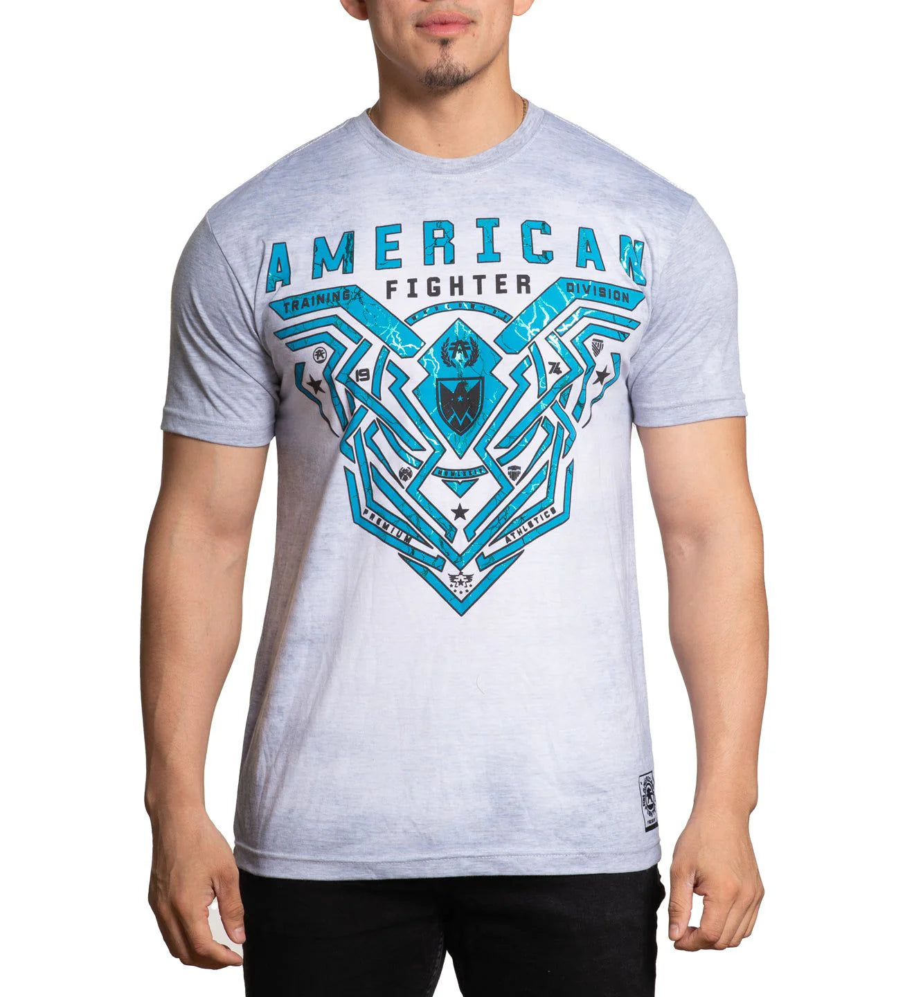 American Fighter T-shirt sublimé à manches courtes coloré American Fighter T-shirt sublimé à manches courtes coloré