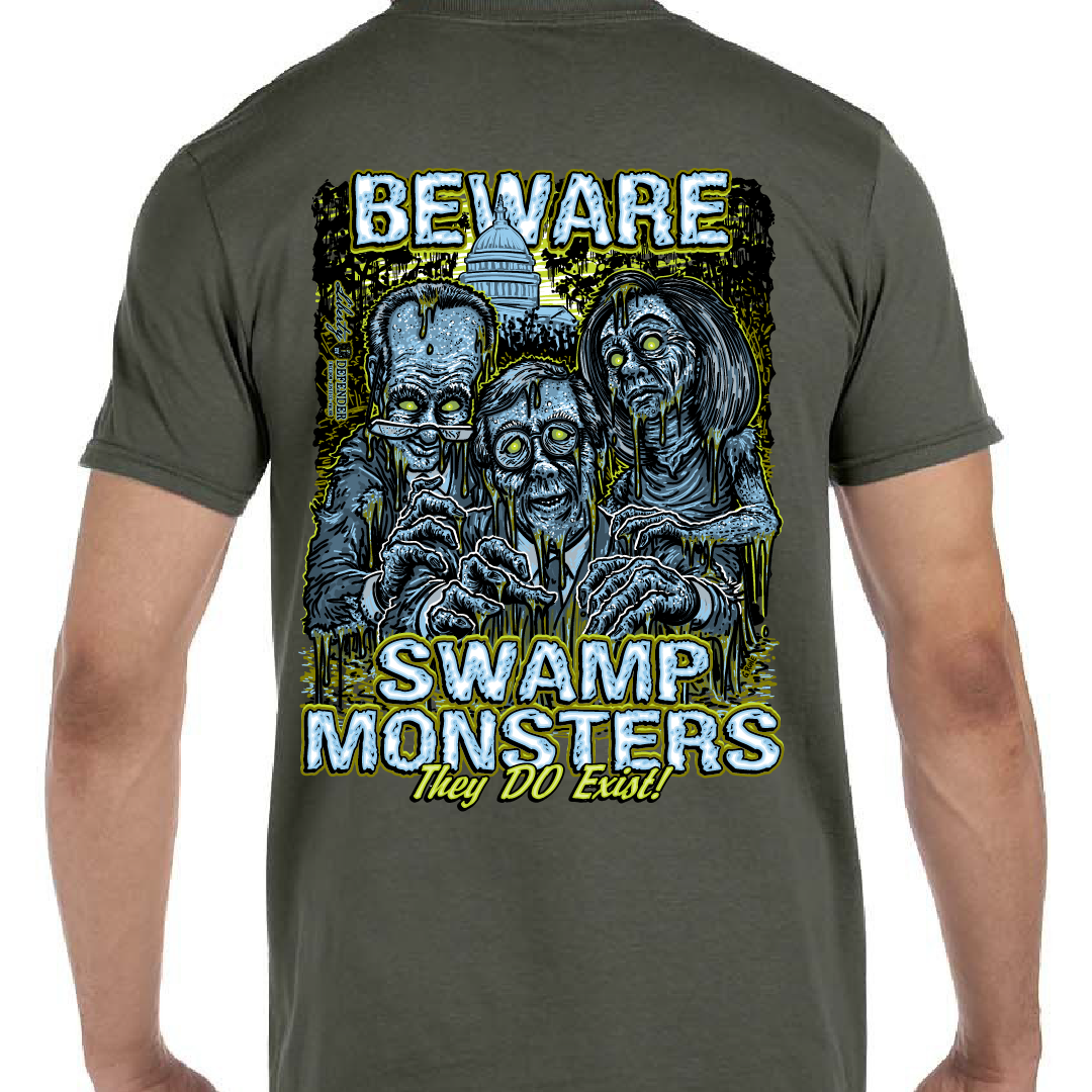 Drain the Swamp Monsters T-Shirt