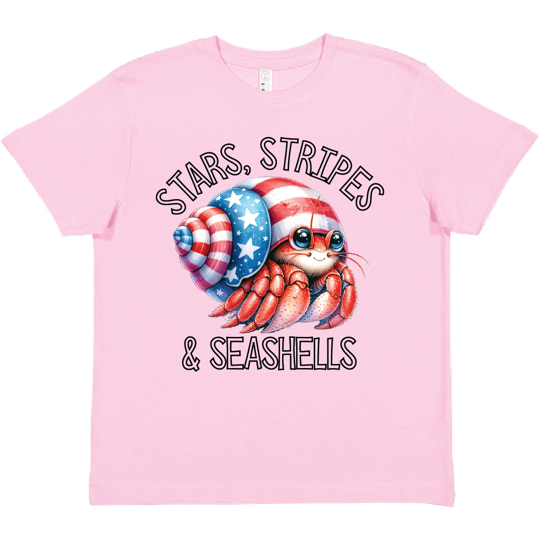 Liberty Defender - Stars and Stripes Sea Shell Shirt