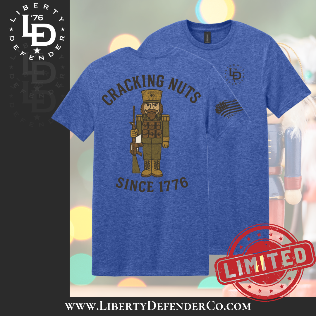 Liberty Defender - Cracking Nuts Since 1776 T-Shirt