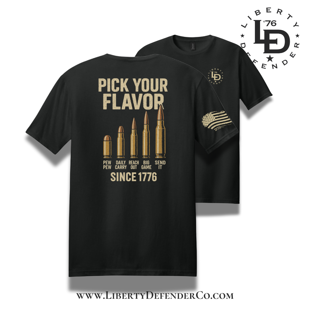 Liberty Defender - Pick Your Flavor T-Shirt