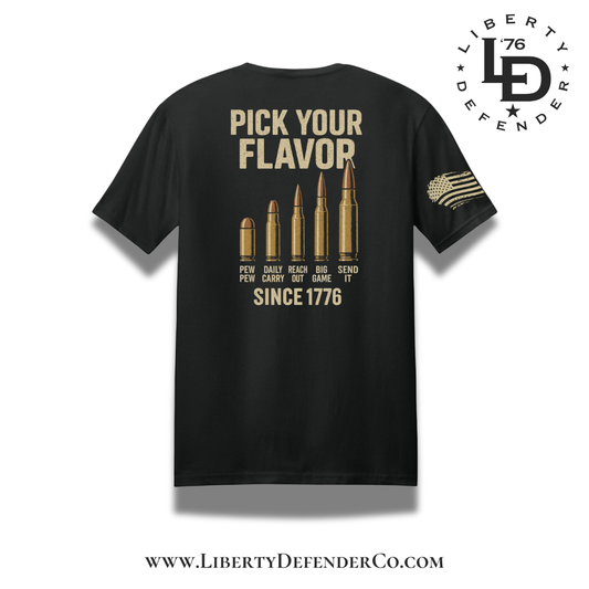 Liberty Defender - Pick Your Flavor T-Shirt