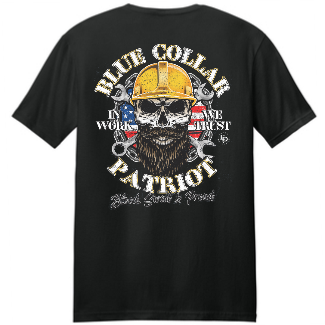 Liberty Defender - Blue Collar T-Shirt